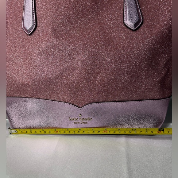 Kate Spade pink glitter tote bag - Picture 10 of 16
